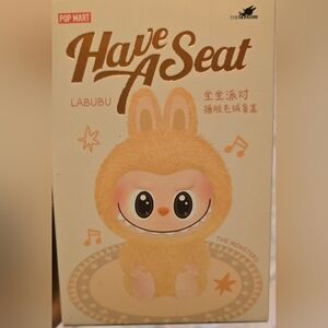 Pop Mart Labubu Plush Toy - Cream